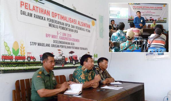 PJ Opsin Ali Rachman Inisiasi Brigade Alsintan jadi UPJA di Kebumen